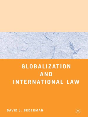 cover image of Globalization and International Law